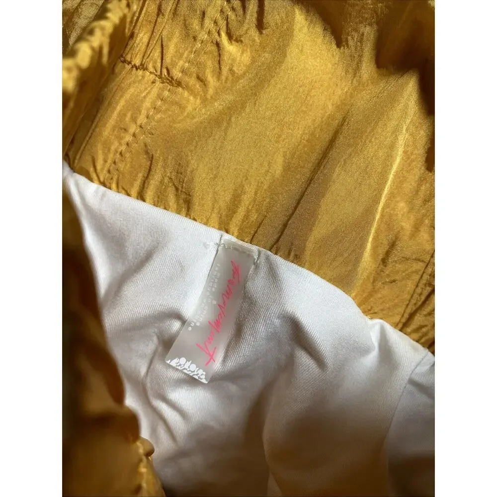 NWT Free People Movement The Way Home Shorts Honey Mallow Small Yellow